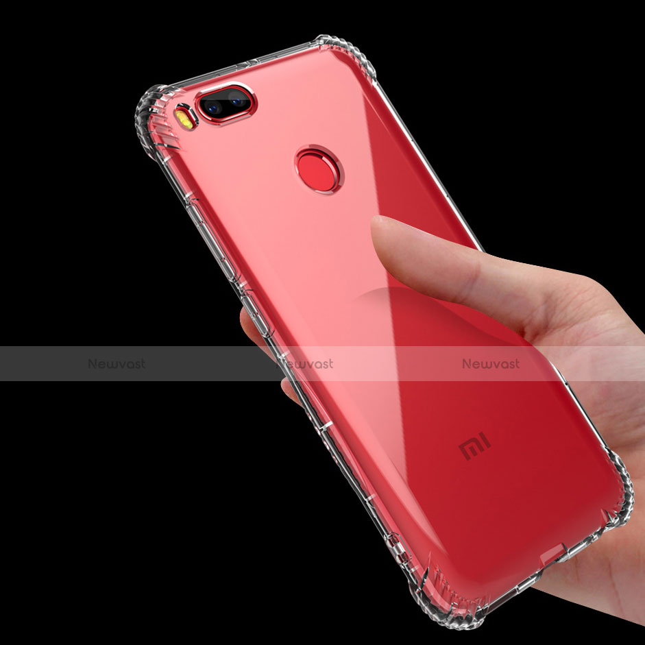 Ultra-thin Transparent TPU Soft Case T12 for Xiaomi Mi A1 Clear