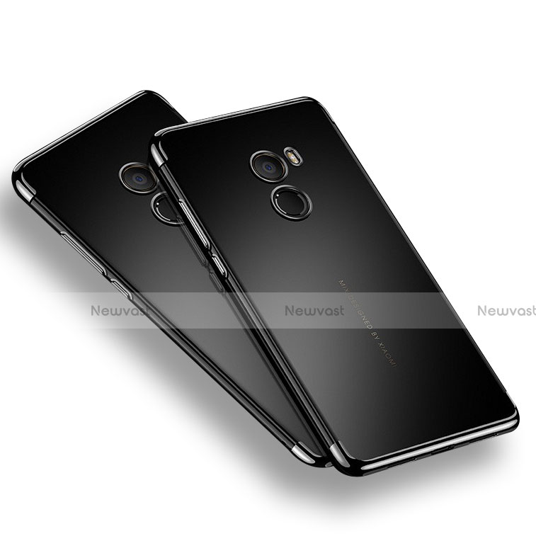 Ultra-thin Transparent TPU Soft Case T12 for Xiaomi Mi Mix 2 Black