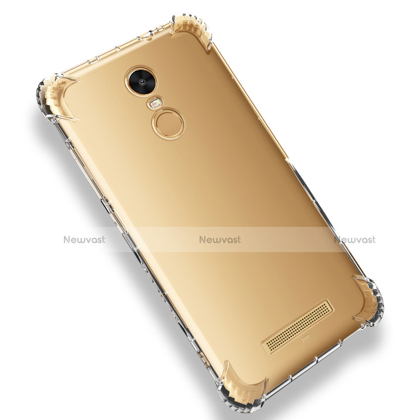 Ultra-thin Transparent TPU Soft Case T12 for Xiaomi Redmi Note 3 Gold