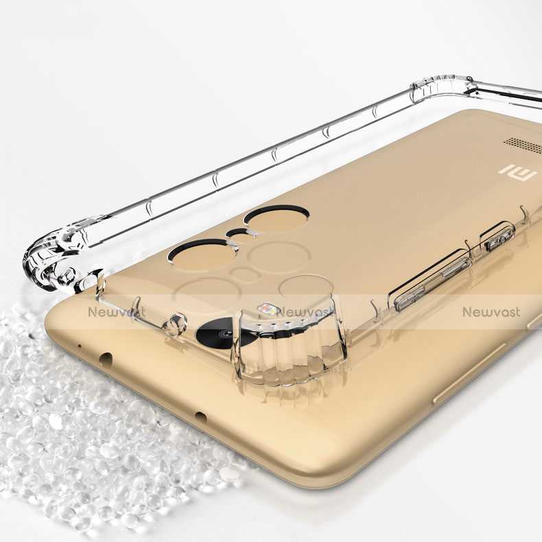 Ultra-thin Transparent TPU Soft Case T12 for Xiaomi Redmi Note 3 Gold