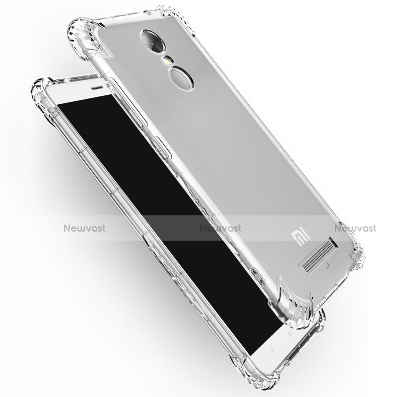 Ultra-thin Transparent TPU Soft Case T12 for Xiaomi Redmi Note 3 Pro Clear