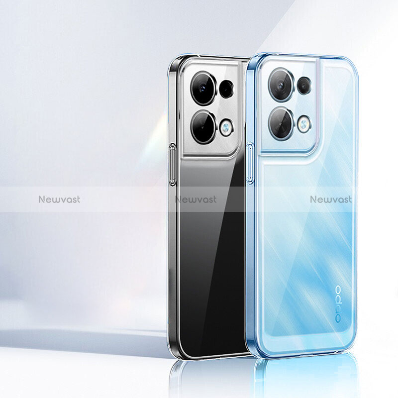 Ultra-thin Transparent TPU Soft Case T13 for Oppo Reno9 5G Clear