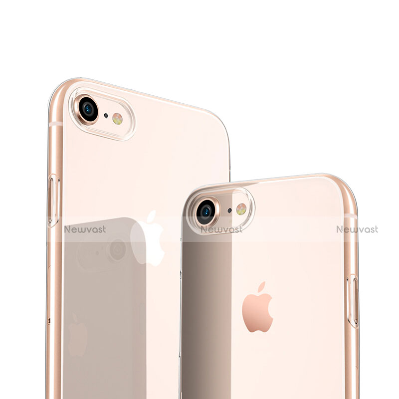 Ultra-thin Transparent TPU Soft Case T14 for Apple iPhone 8 Clear