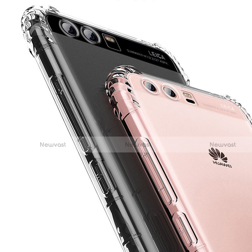 Ultra-thin Transparent TPU Soft Case T14 for Huawei Honor 9 Premium Clear
