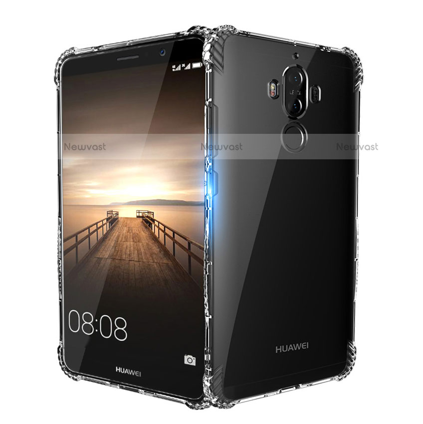 Ultra-thin Transparent TPU Soft Case T14 for Huawei Mate 9 Clear