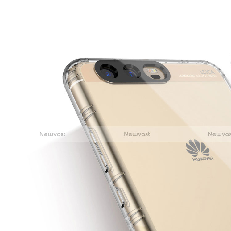 Ultra-thin Transparent TPU Soft Case T14 for Huawei P10 Plus Clear