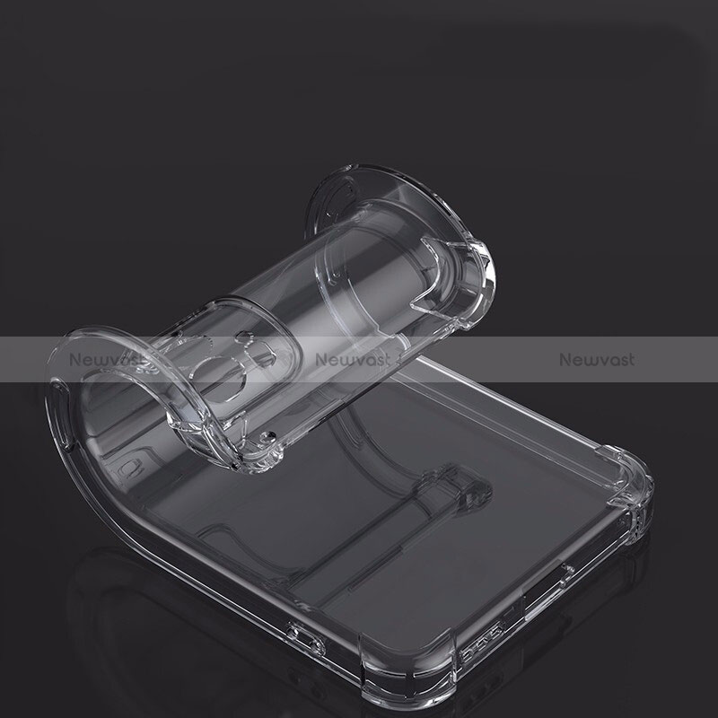 Ultra-thin Transparent TPU Soft Case T14 for Oppo Reno6 5G Clear