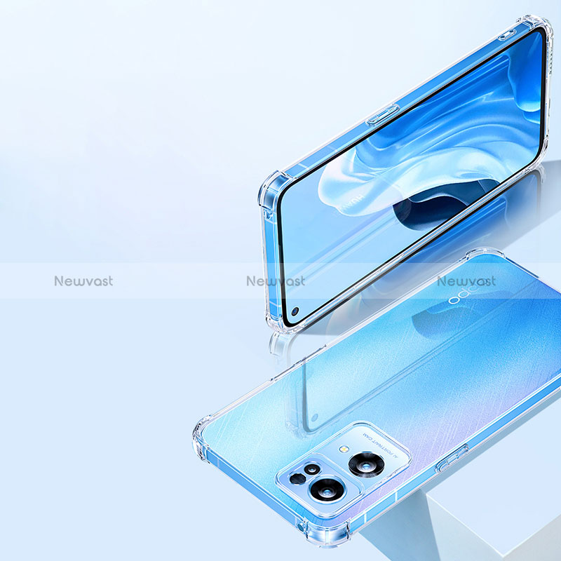 Ultra-thin Transparent TPU Soft Case T14 for Oppo Reno7 Pro 5G Clear