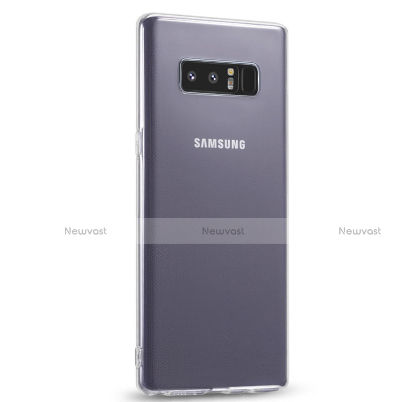 Ultra-thin Transparent TPU Soft Case T14 for Samsung Galaxy Note 8 Clear