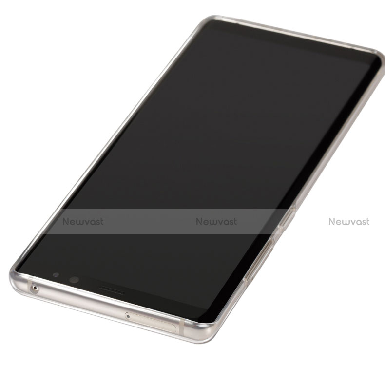 Ultra-thin Transparent TPU Soft Case T14 for Samsung Galaxy Note 8 Duos N950F Clear