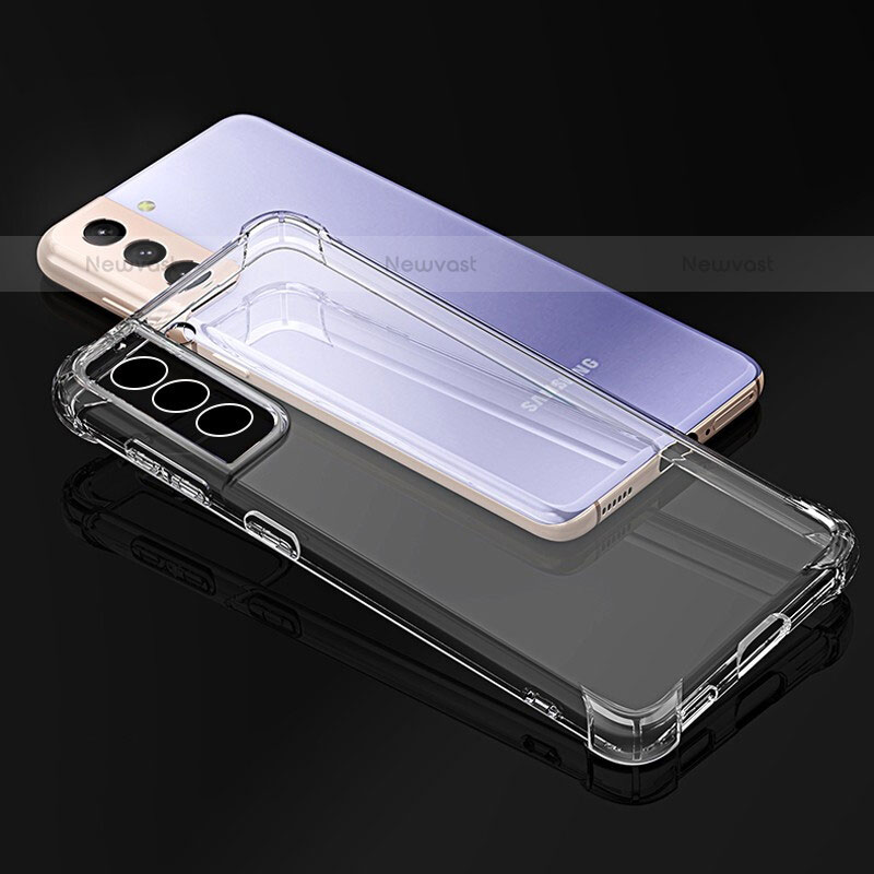 Ultra-thin Transparent TPU Soft Case T14 for Samsung Galaxy S22 5G Clear