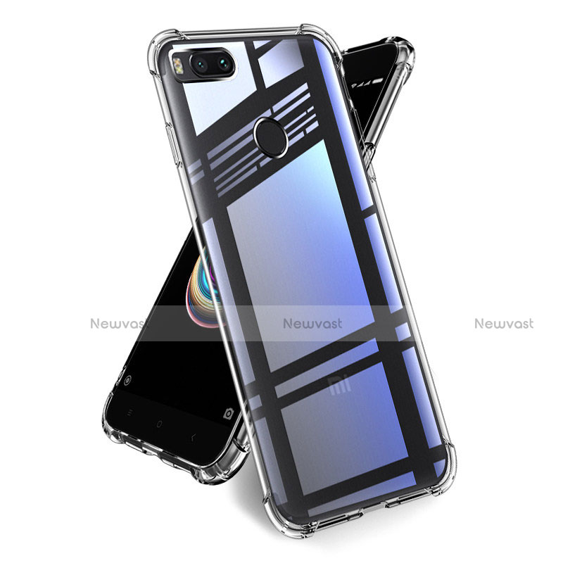 Ultra-thin Transparent TPU Soft Case T14 for Xiaomi Mi 5X Clear