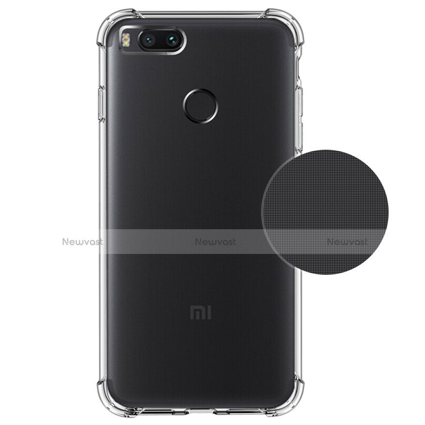 Ultra-thin Transparent TPU Soft Case T14 for Xiaomi Mi A1 Clear