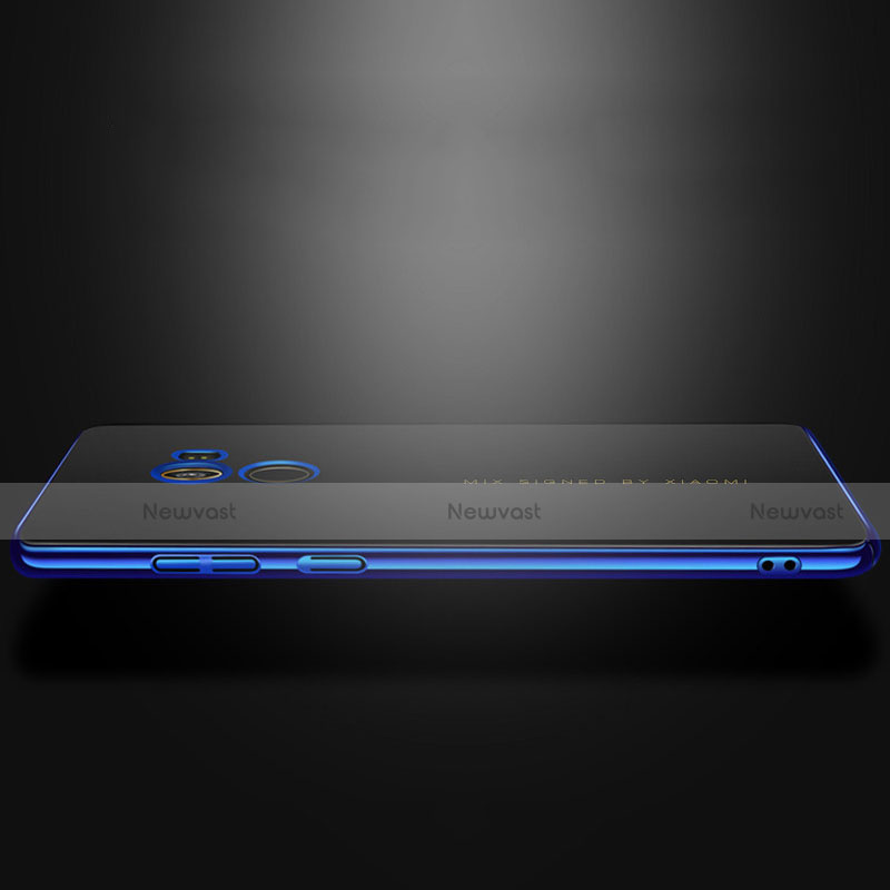 Ultra-thin Transparent TPU Soft Case T14 for Xiaomi Mi Mix Evo Blue