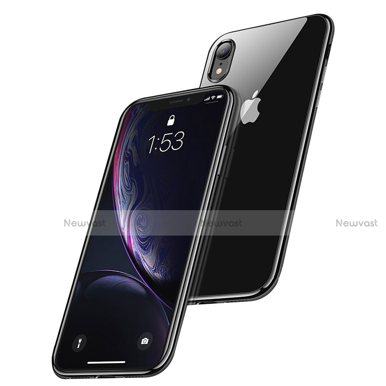 Ultra-thin Transparent TPU Soft Case T15 for Apple iPhone XR Black