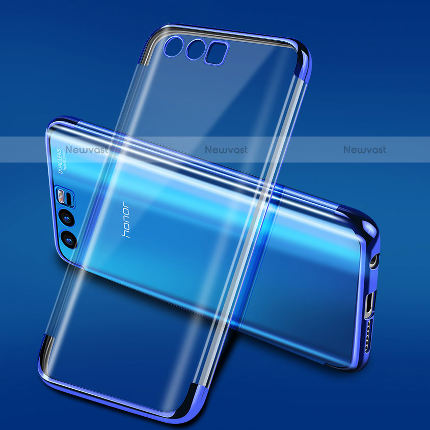 Ultra-thin Transparent TPU Soft Case T15 for Huawei Honor 9 Blue