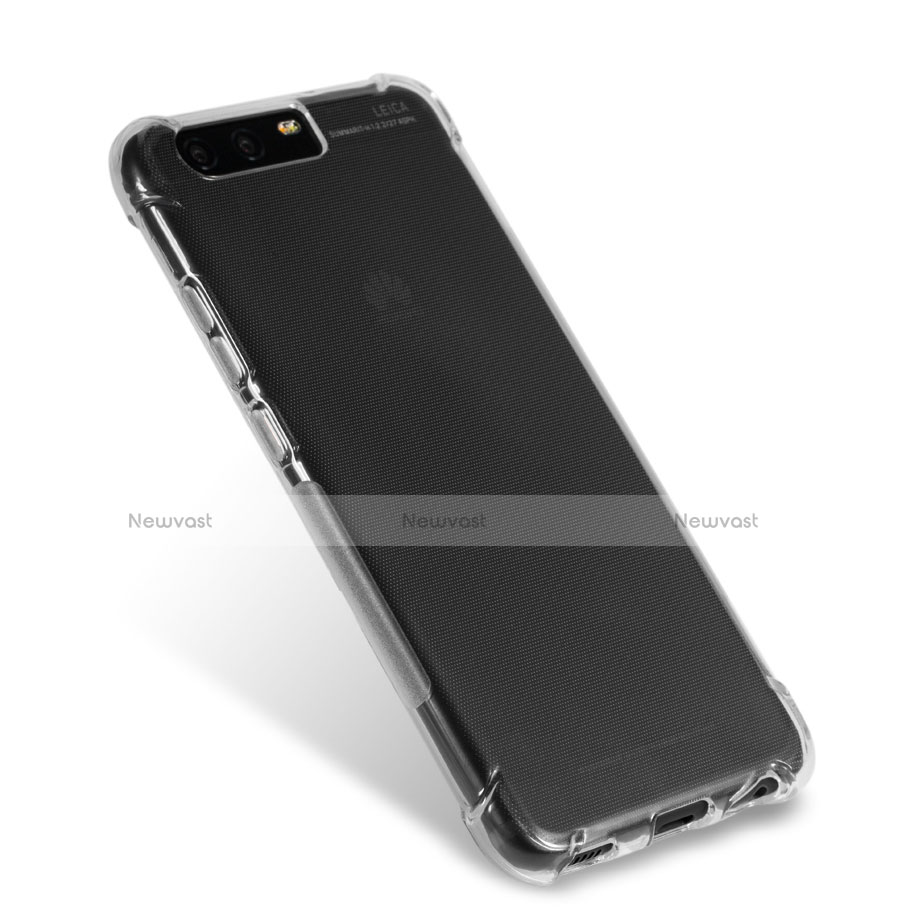 Ultra-thin Transparent TPU Soft Case T15 for Huawei P10 Plus Clear