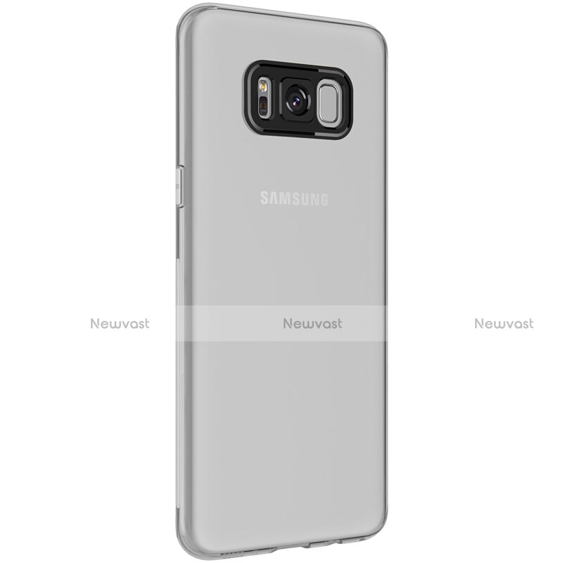 Ultra-thin Transparent TPU Soft Case T15 for Samsung Galaxy S8 Plus Gray