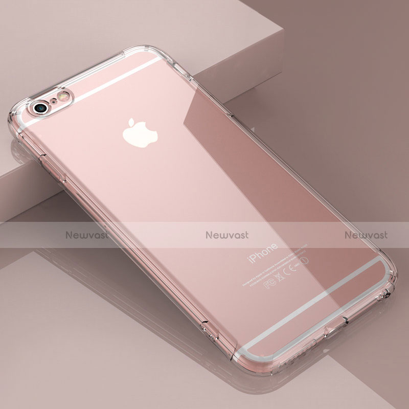 Ultra-thin Transparent TPU Soft Case T16 for Apple iPhone 6S Plus Clear