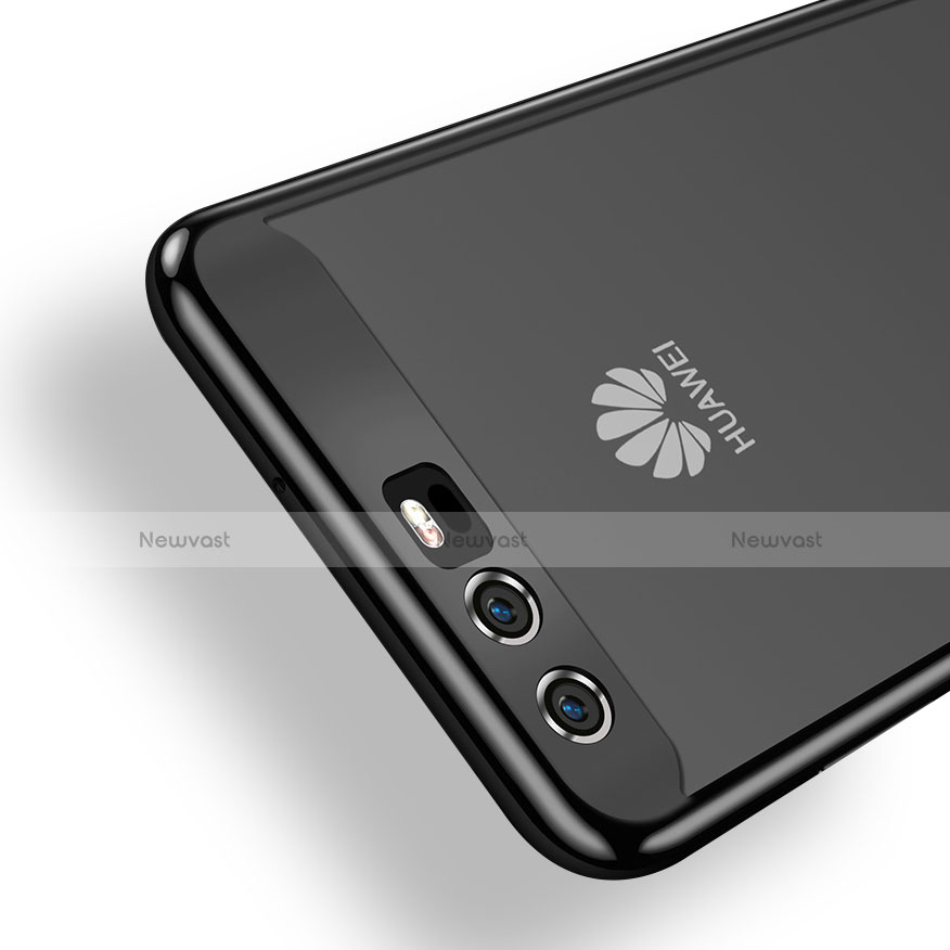 Ultra-thin Transparent TPU Soft Case T16 for Huawei P10 Plus Black