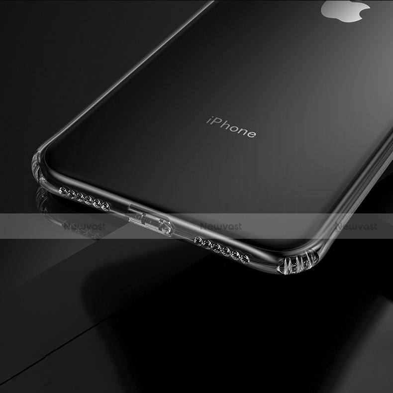 Ultra-thin Transparent TPU Soft Case T17 for Apple iPhone X Clear