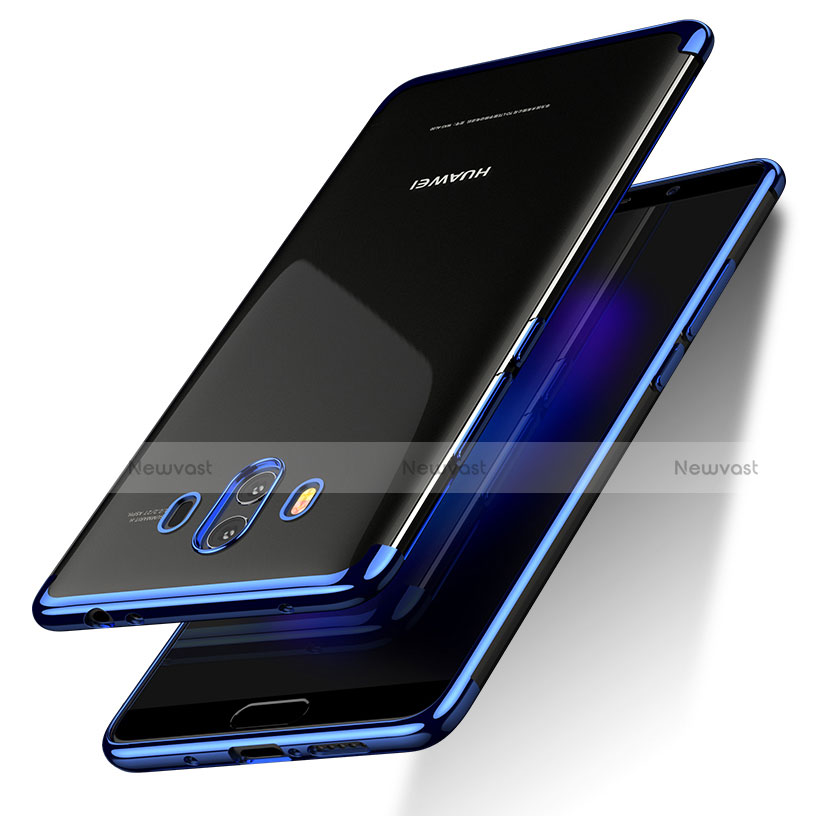 Ultra-thin Transparent TPU Soft Case T17 for Huawei Mate 10 Blue
