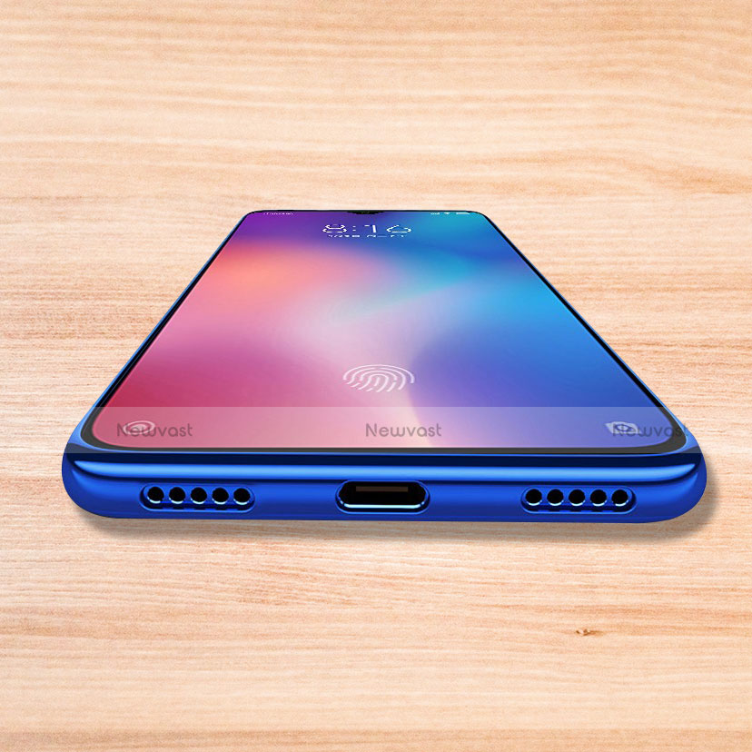 Ultra-thin Transparent TPU Soft Case T17 for Xiaomi Mi 9 Pro 5G Blue