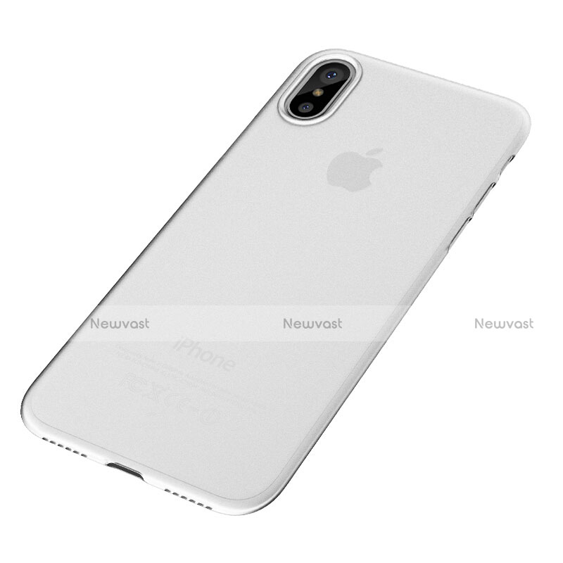 Ultra-thin Transparent TPU Soft Case T18 for Apple iPhone X White