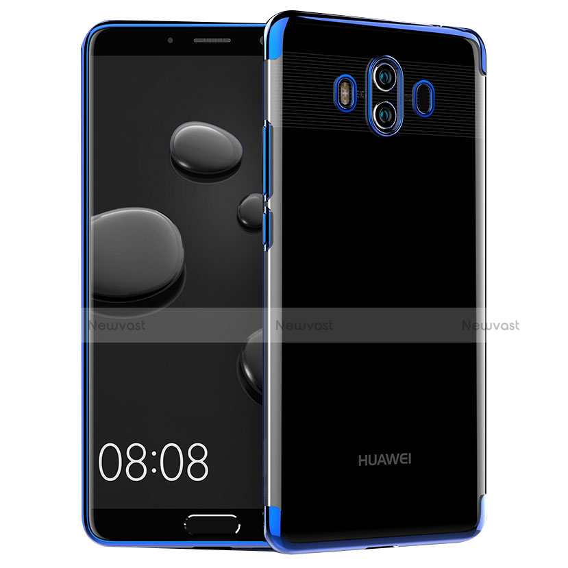Ultra-thin Transparent TPU Soft Case T18 for Huawei Mate 10 Blue