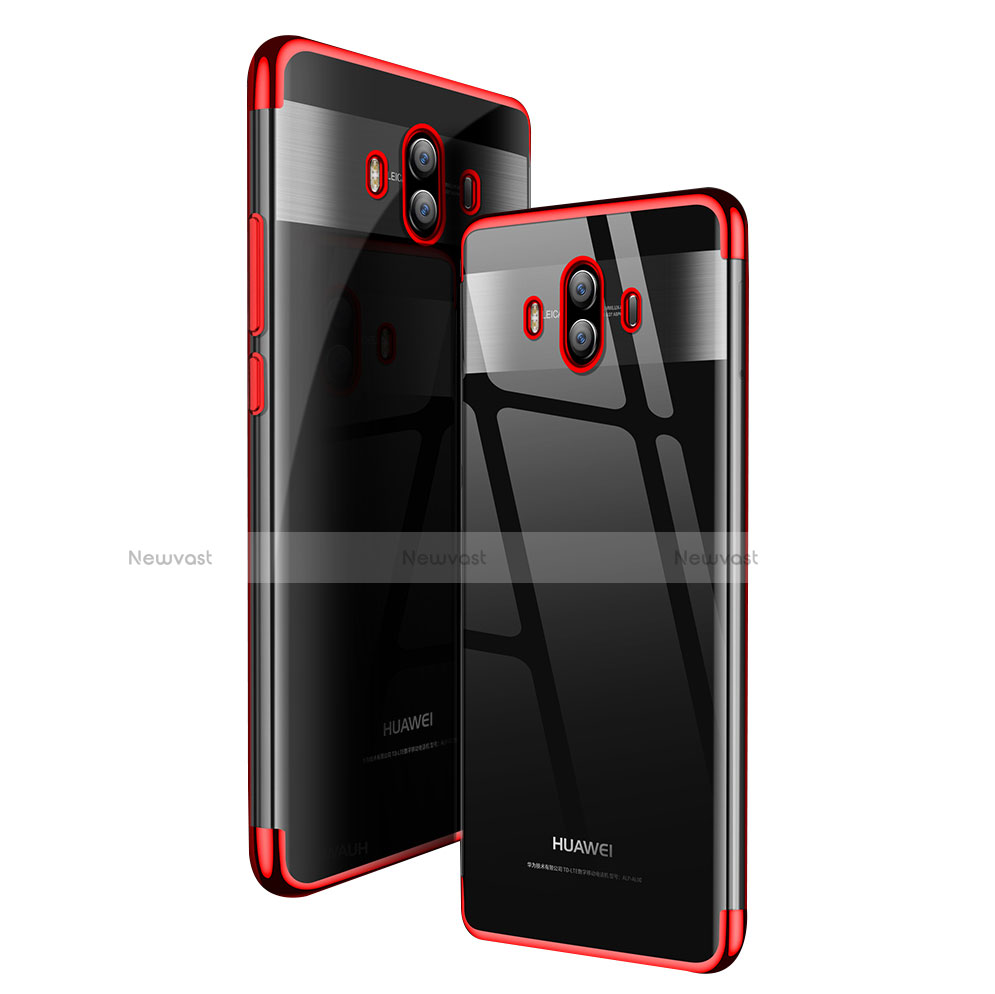 Ultra-thin Transparent TPU Soft Case T18 for Huawei Mate 10 Red