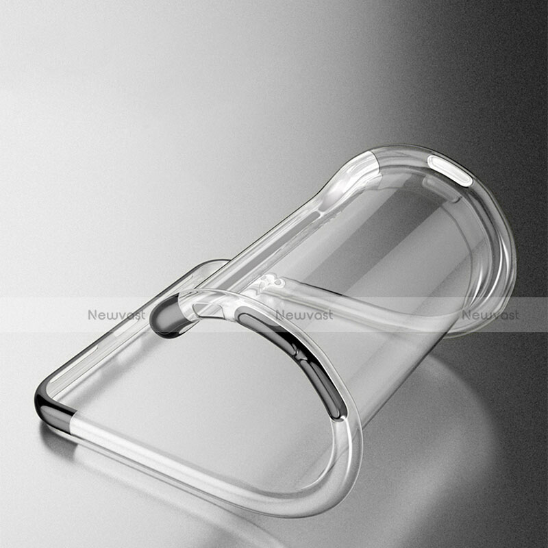 Ultra-thin Transparent TPU Soft Case T19 for Apple iPhone SE3 2022 Black