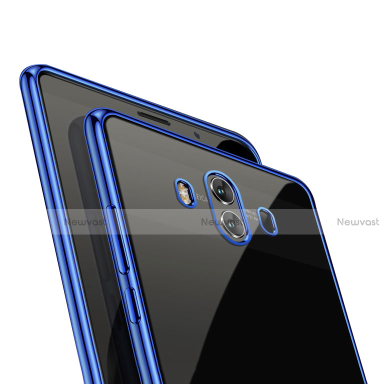 Ultra-thin Transparent TPU Soft Case T19 for Huawei Mate 10 Blue