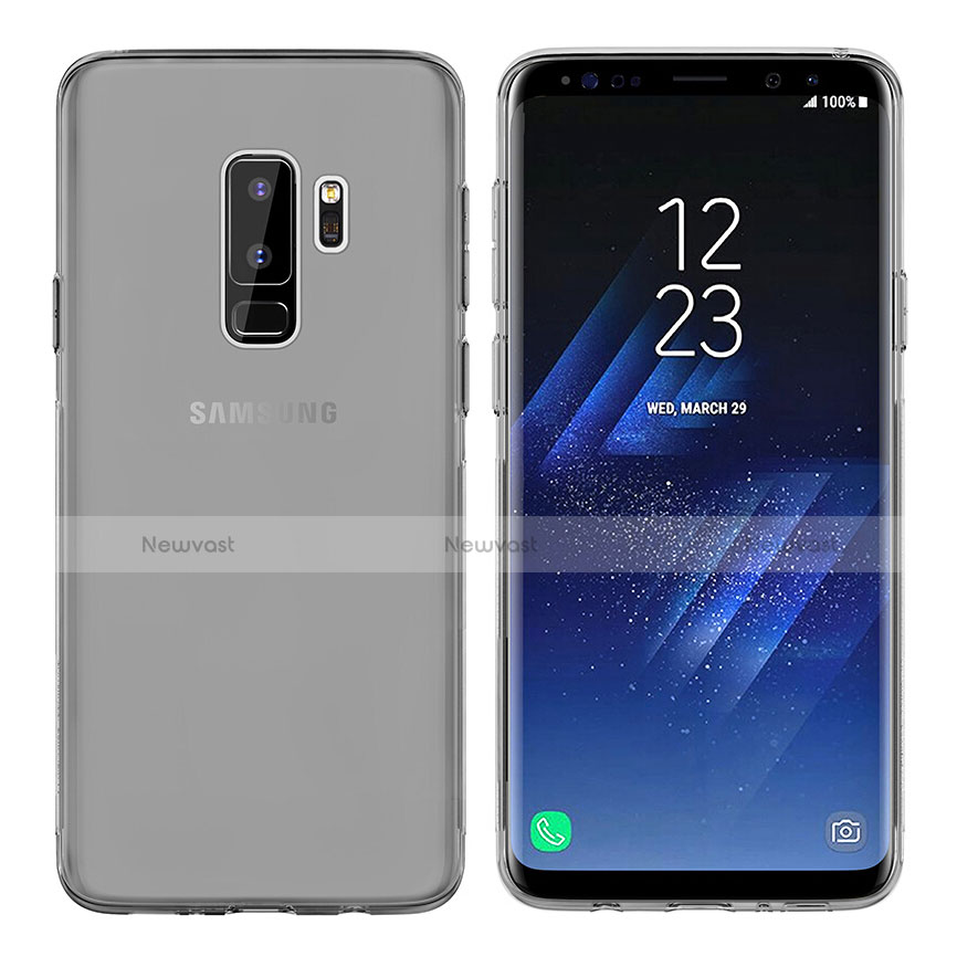 Ultra-thin Transparent TPU Soft Case T20 for Samsung Galaxy S9 Plus Gray