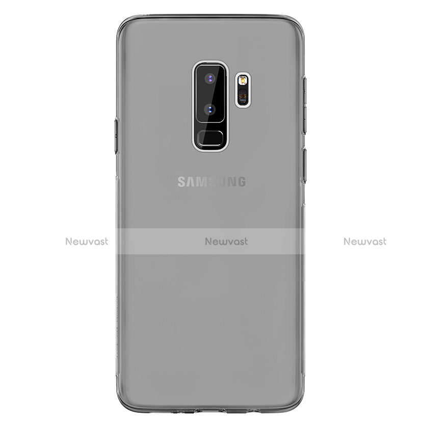 Ultra-thin Transparent TPU Soft Case T20 for Samsung Galaxy S9 Plus Gray