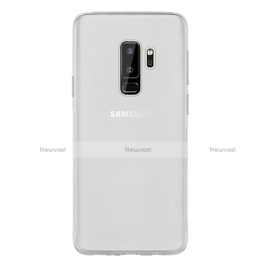 Ultra-thin Transparent TPU Soft Case T20 for Samsung Galaxy S9 Plus White
