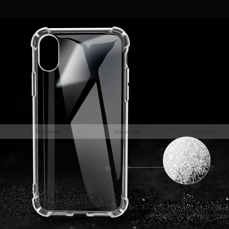 Ultra-thin Transparent TPU Soft Case T21 for Apple iPhone X Clear