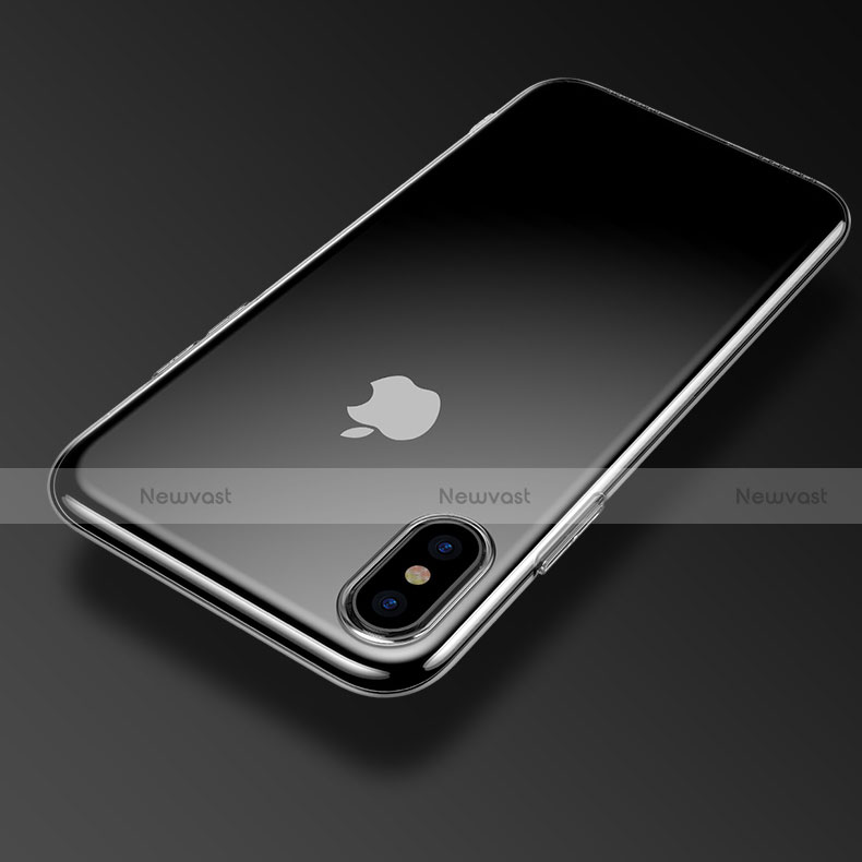 Ultra-thin Transparent TPU Soft Case T22 for Apple iPhone X Clear