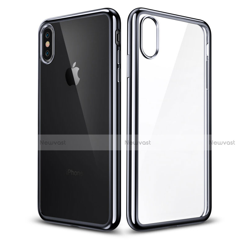 Ultra-thin Transparent TPU Soft Case T26 for Apple iPhone Xs Clear