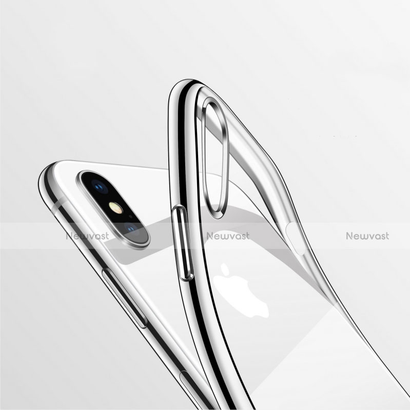Ultra-thin Transparent TPU Soft Case T27 for Apple iPhone X Clear