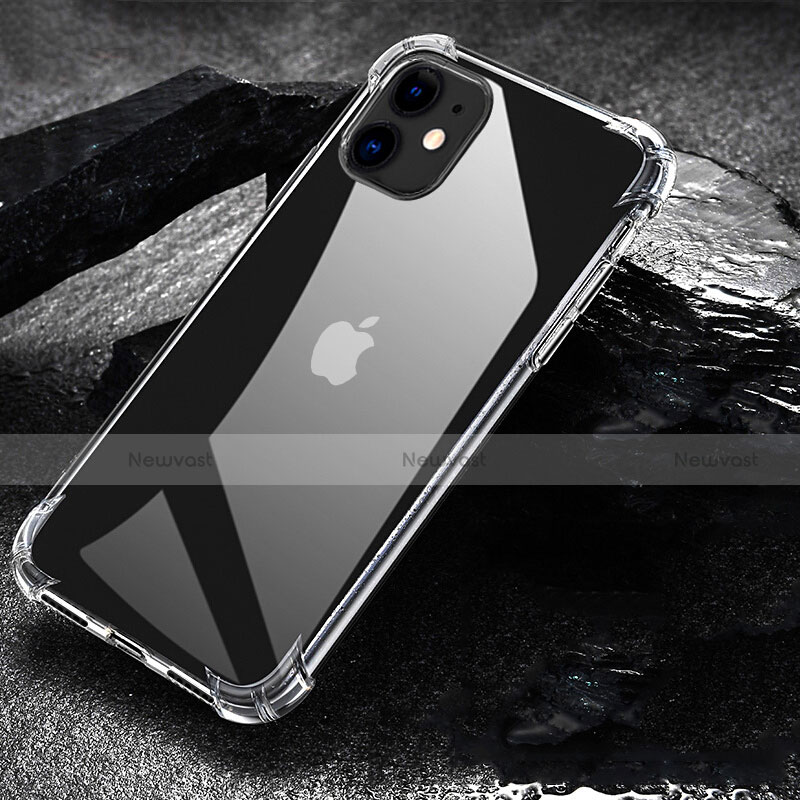 Ultra-thin Transparent TPU Soft Case U01 for Apple iPhone 11 Clear