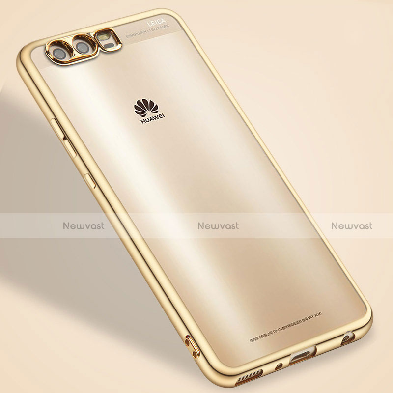 Ultra-thin Transparent TPU Soft Case U02 for Huawei P10 Gold