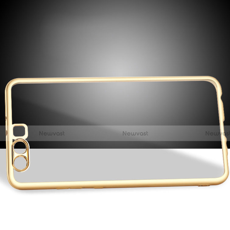 Ultra-thin Transparent TPU Soft Case U02 for Huawei P10 Plus Gold