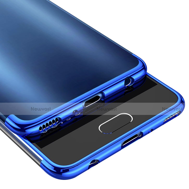 Ultra-thin Transparent TPU Soft Case U03 for Huawei P10 Plus Blue