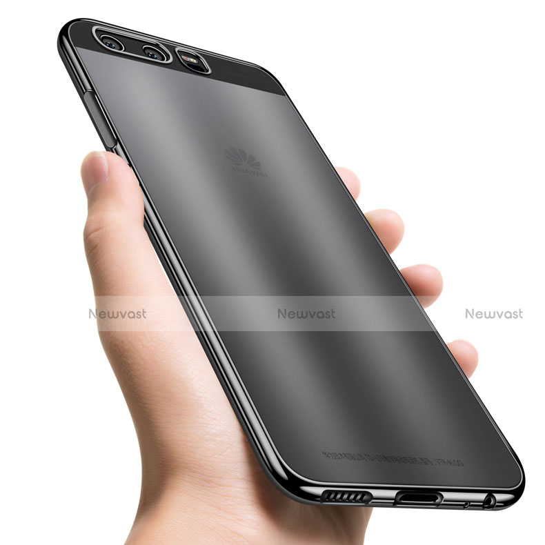 Ultra-thin Transparent TPU Soft Case U05 for Huawei P10 Black