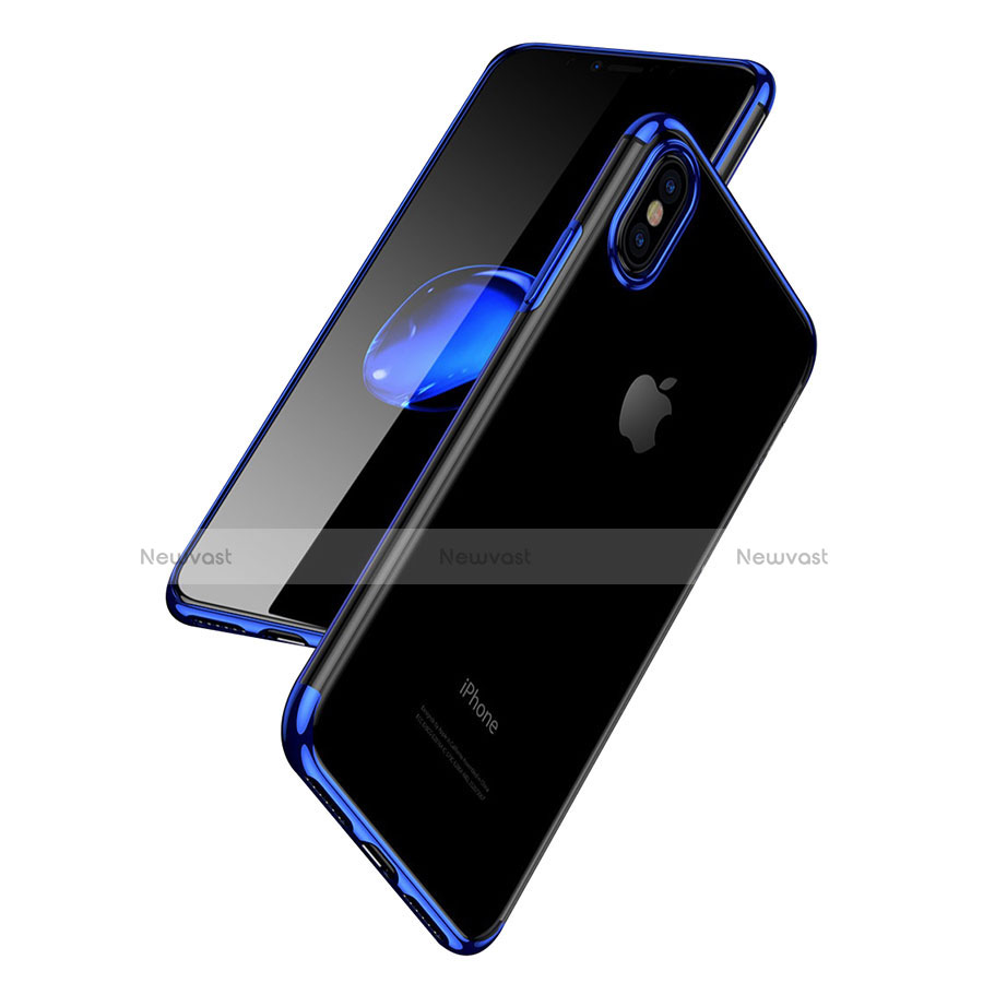 Ultra-thin Transparent TPU Soft Case V02 for Apple iPhone Xs