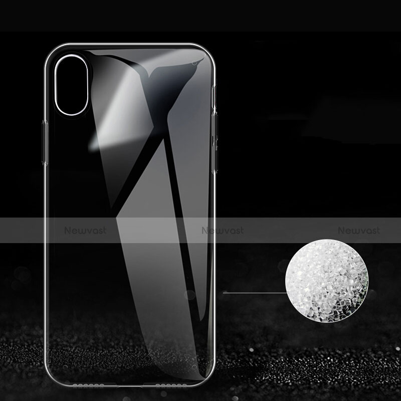 Ultra-thin Transparent TPU Soft Case V05 for Apple iPhone X Clear