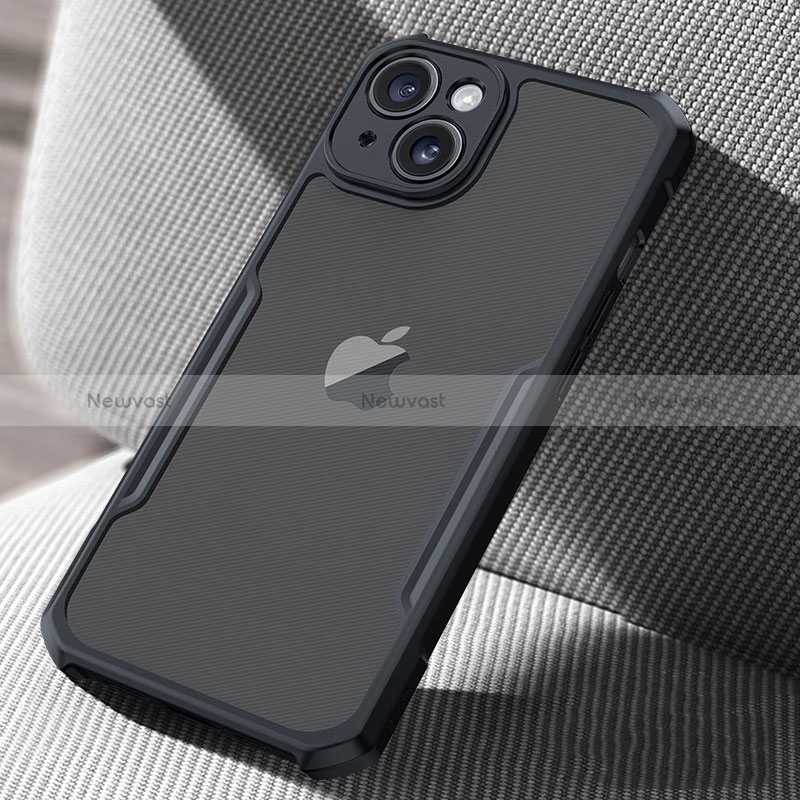 Ultra-thin Transparent TPU Soft Case XD1 for Apple iPhone 14 Plus Black