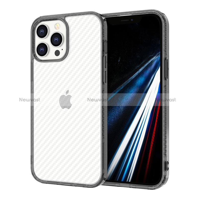 Ultra-thin Transparent TPU Soft Case YJ1 for Apple iPhone 12 Pro Max