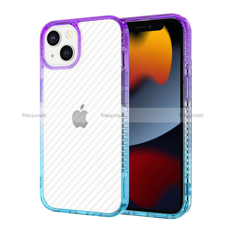Ultra-thin Transparent TPU Soft Case YJ1 for Apple iPhone 13