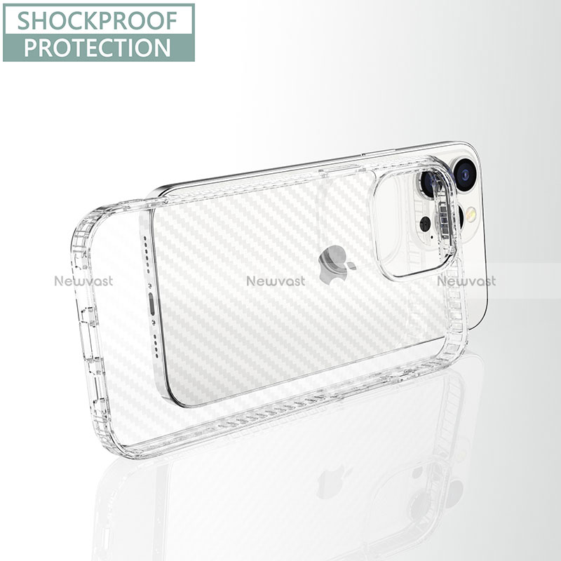 Ultra-thin Transparent TPU Soft Case YJ1 for Apple iPhone 13 Pro
